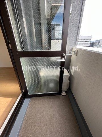 バルコニー　落ち着いた時間を過ごせるバルコニーです