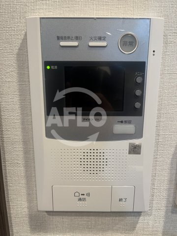 セキュリティ　クレストコート堂島　モニター