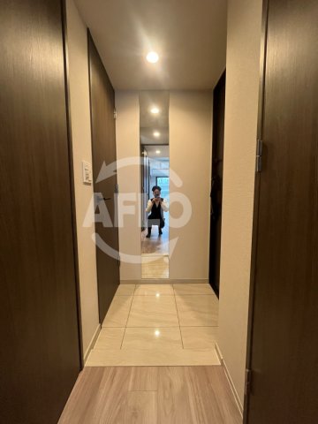 玄関　クレストコート堂島　玄関