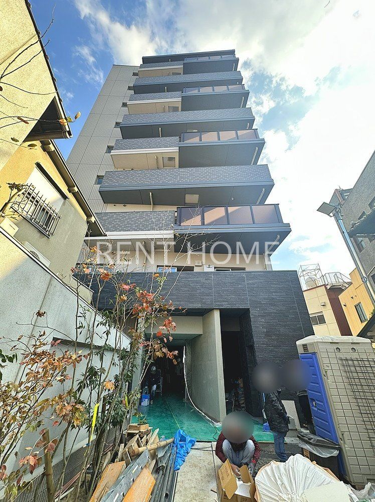 建物外観　建築中です