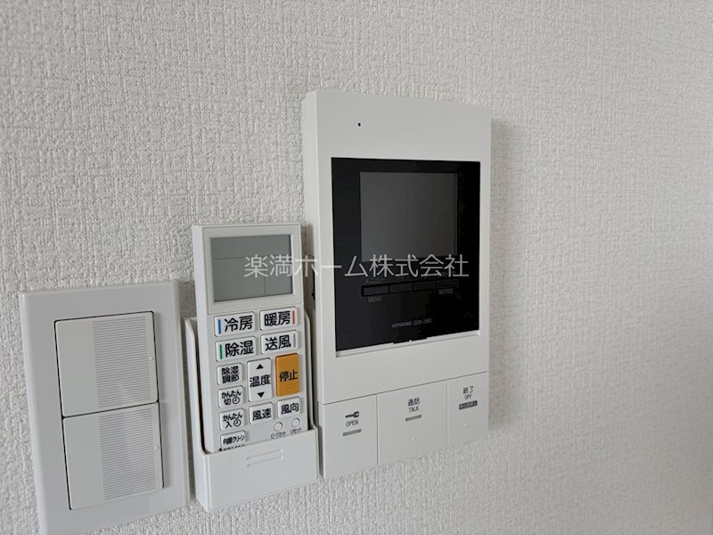 セキュリティ　モニターホンで安心♪