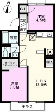 リバシティの間取り