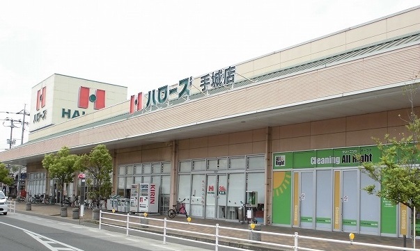 スーパー　ハローズ手城店（スーパー）まで450m