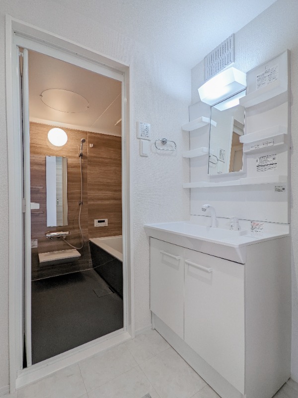 洗面設備　図面と現状に相違がある場合には現状を優先