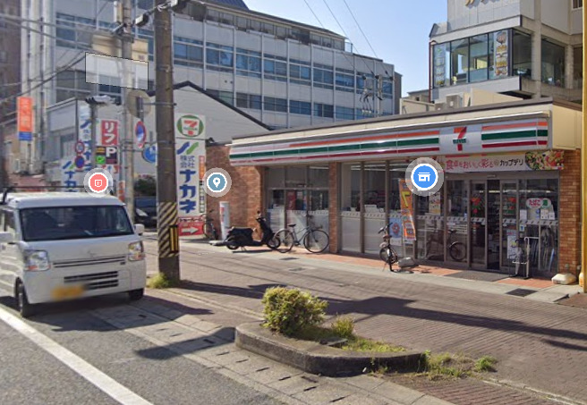 コンビニ　セブンイレブン 明石樽屋町東店（コンビニ）まで391m