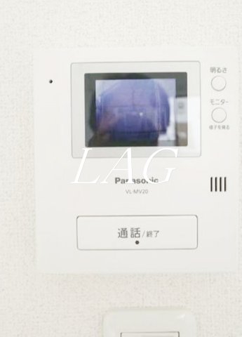 セキュリティ　モニター付きインターホンになります。