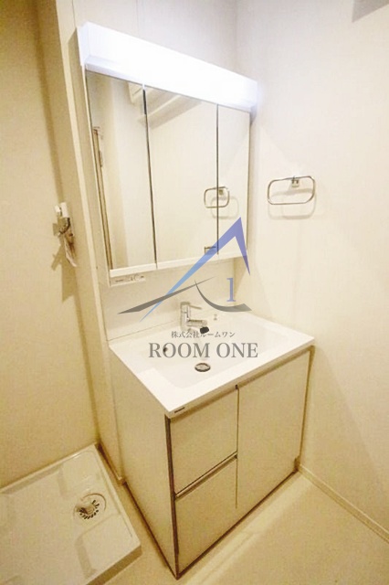 洗面設備　洗面台です。