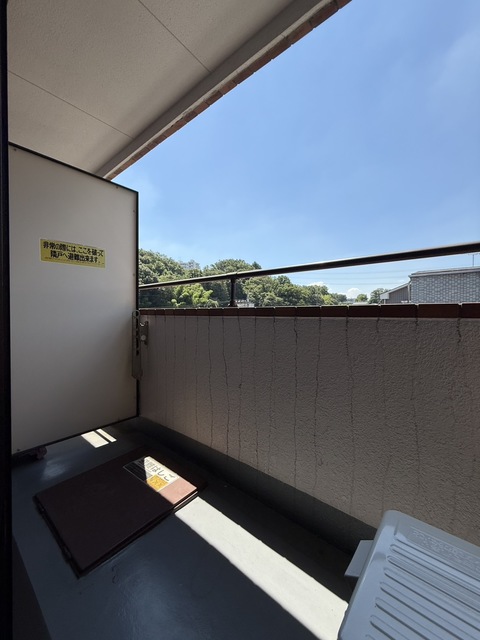 バルコニー　別部屋参考写真です