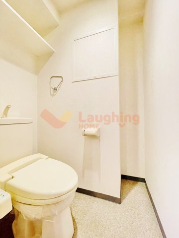 トイレ　ゆったりとした空間のトイレです