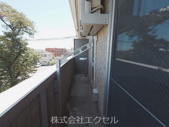バルコニー　風通し良好です