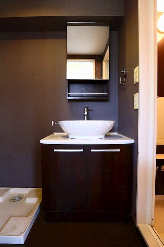 洗面設備　205号室写真