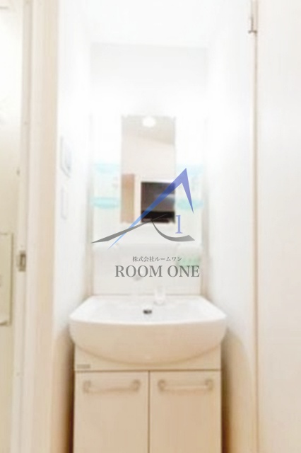 洗面設備　洗面台です。