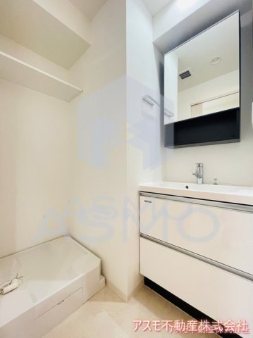 洗面設備　同マンション別部屋参考写真