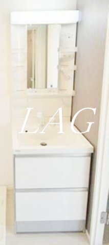 洗面設備　洗面台です。