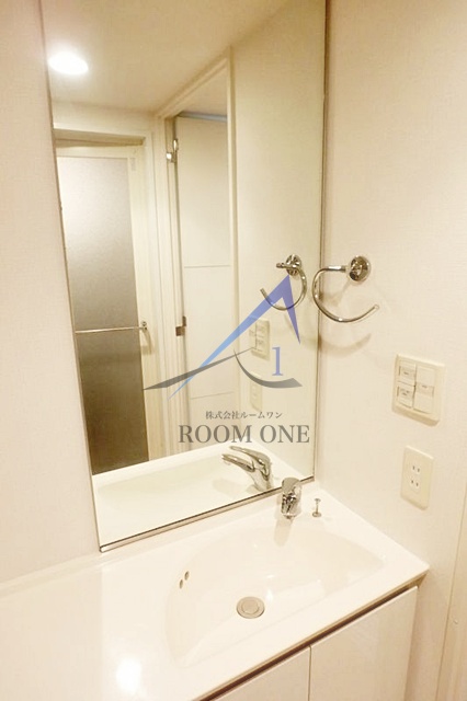 洗面設備　洗面台です。