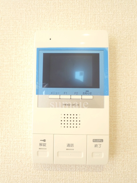 セキュリティ　モニター付きインターホンです。