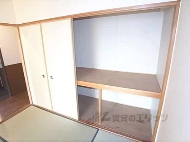 収納　押入れは使いやすいです。