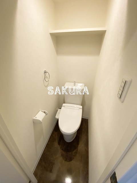 トイレ　嬉しい温水洗浄便座♪
