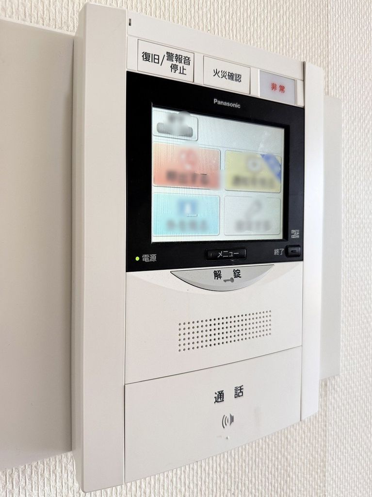 セキュリティ　TVモニタ付きインターホン