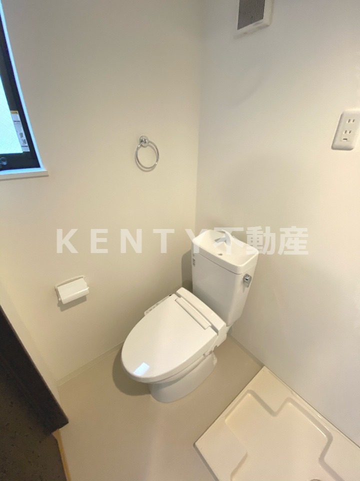 トイレ　ゆったりとした空間のトイレです
