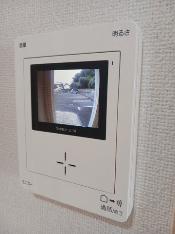 セキュリティ　モニター付きインターホンです