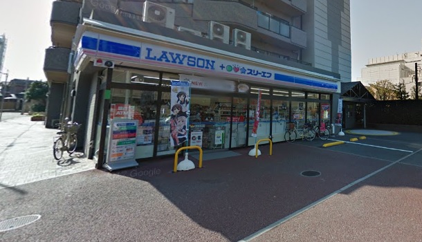 コンビニ　ローソン・スリーエフ 川口二丁目店（コンビニ）まで424m