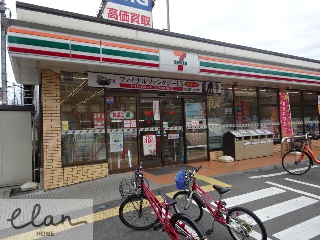 コンビニ　セブン*イレブン大阪諏訪４丁目店（コンビニ）まで711m
