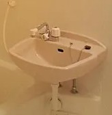 洗面設備　※別部屋の参考写真です。