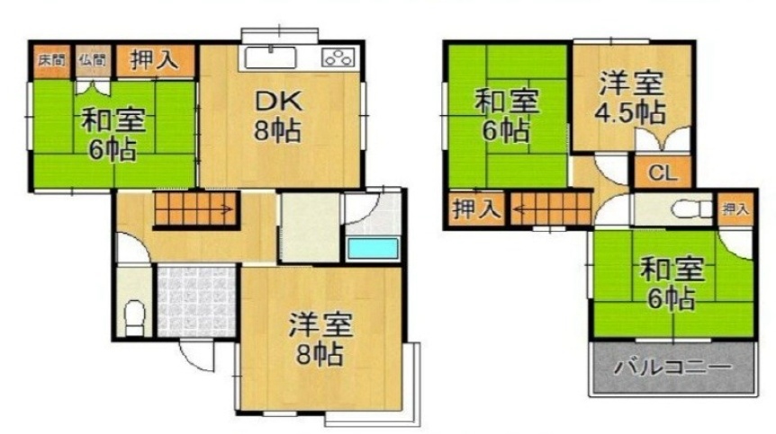 加古川市東神吉町出河原の間取り写真