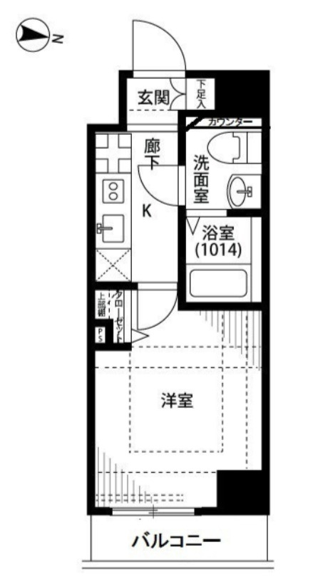 プレール・ドゥーク東京EASTの間取り写真