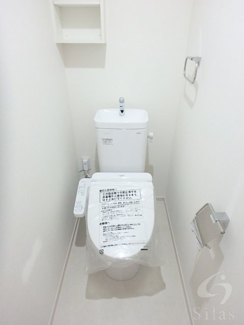 阪神電鉄阪神なんば線 千鳥橋駅 徒歩9分 3階建 新築のトイレ写真