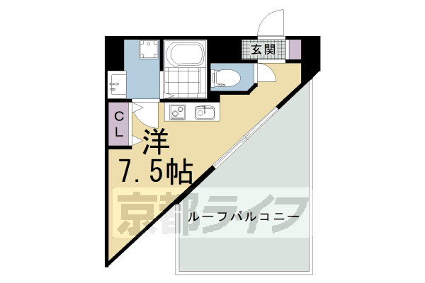シエルコート北山の間取り写真