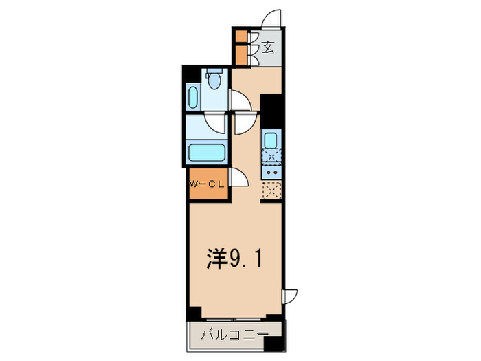 クレヴィア南麻布の間取り写真