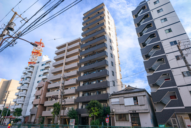 建物外観　人気の分譲賃貸マンション