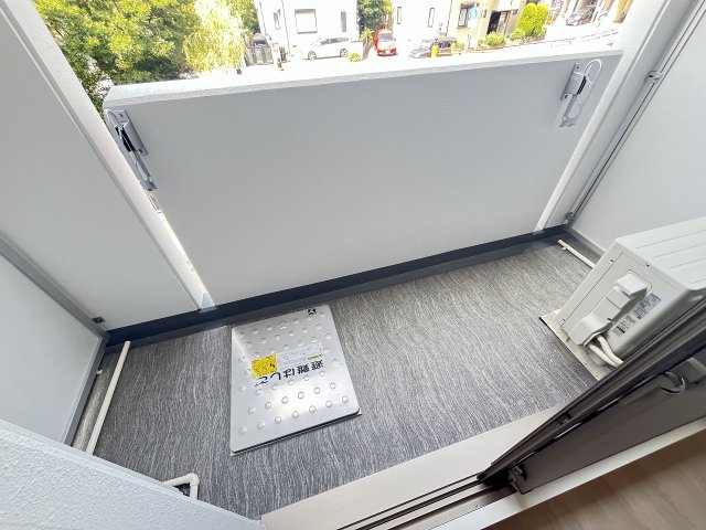 バルコニー　落ち着いた時間を過ごせるバルコニーです