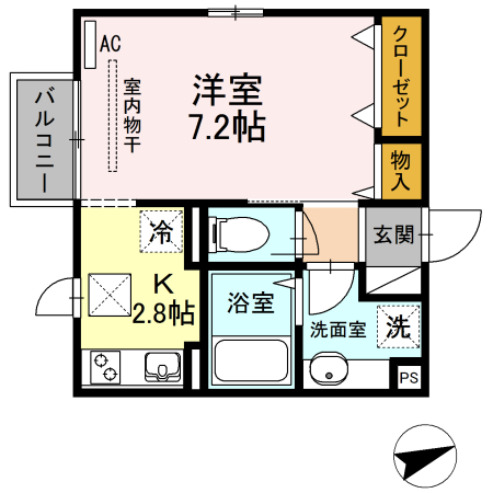 仙台市地下鉄南北線 八乙女駅 徒歩10分 2階建 築10年の間取り写真