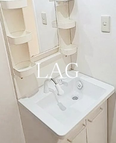 洗面設備　洗面台です。