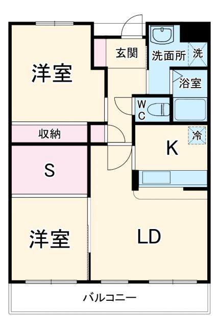 コンフォートグリーンの間取り写真