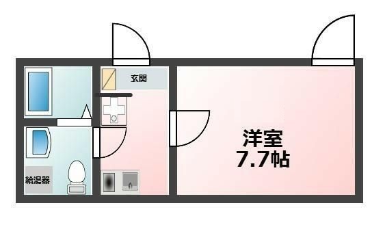 Glanz文京千駄木の間取り写真