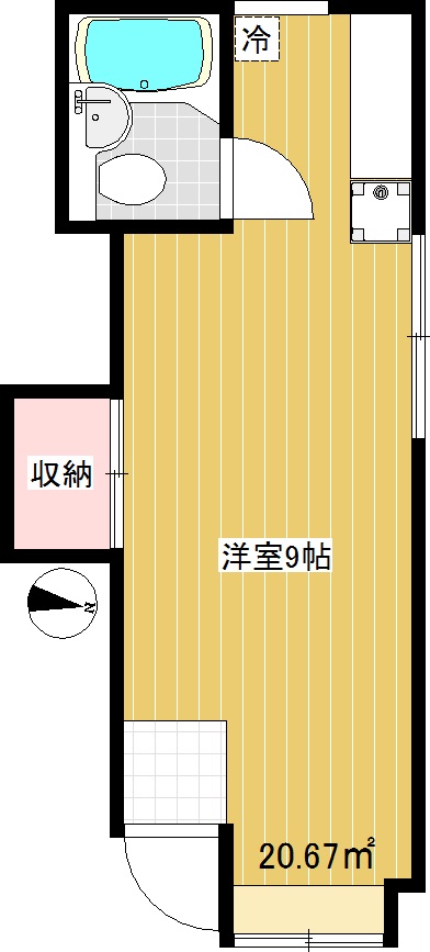 ベルフラワーの間取り