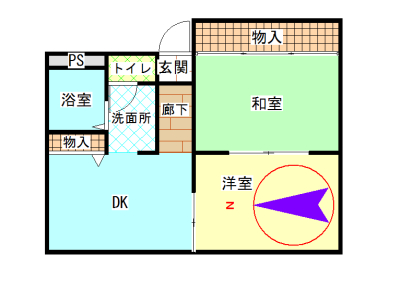 エクセリーヌホワイトの間取り