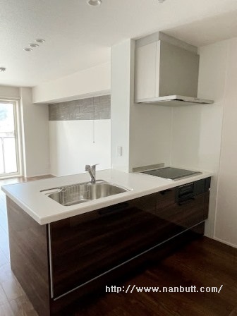 キッチン　IHクッキングヒーター付システムキッチン