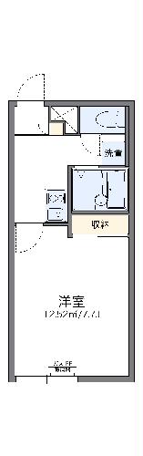 レオパレスエスポワールハイムの間取り