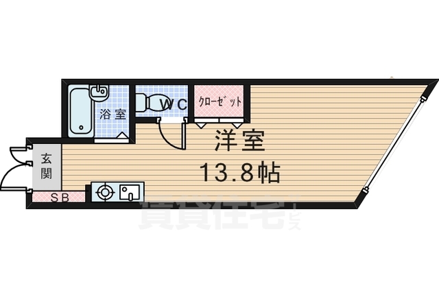 空港マンションの間取り