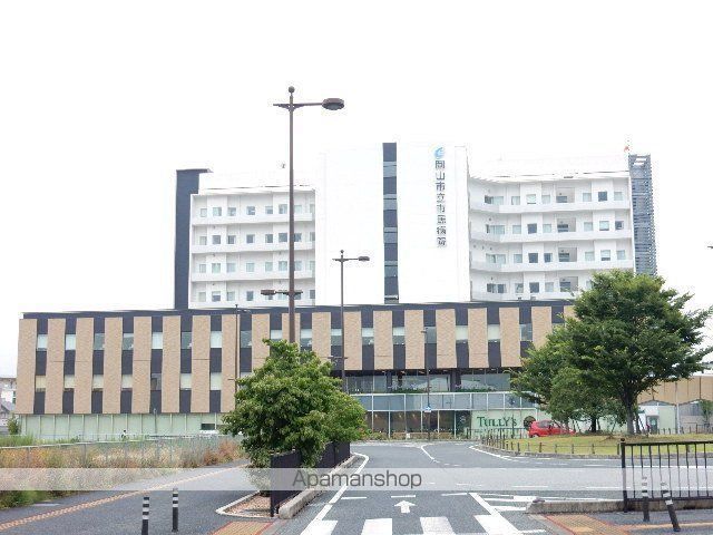 病院　岡山市総合医療センター岡山市立市民病院（病院）まで878m