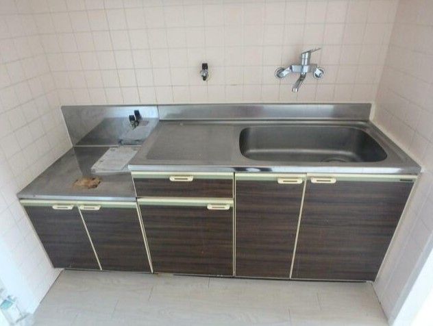 キッチン　持ち込みですが、ガスキッチン