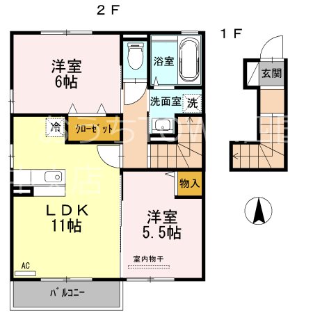 ウィンドヒルIIの間取り