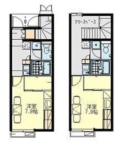 レオパレス第二吉兵衛ハウスの間取り