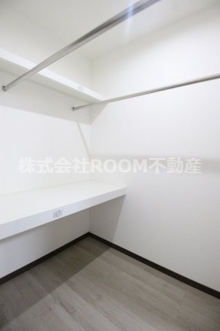 収納　大きなスペースがあり、収納には困りません