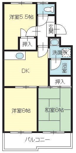 アルカディア21の間取り